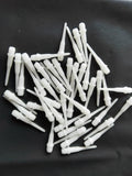 100PCS Durable Soft Tip Points Needle Replacement Set For Electronic Dart Black Wear-resistant Durable Soft Plastic Black Tips