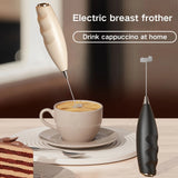 2025 New Stylish Multifunctional Handheld Electric Mixer  Battery Operated Dual-head Whisk for Cappuccino, Matcha, Eggs, Lattes