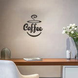 New Creative Acrylic Mirror Coffee Cup Wall Paste Living Room Bedroom Background Wall Decoration Self-adhesive Mirror