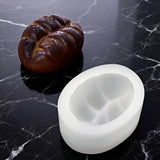 Single-Cell Coffee Beans Peanuts Pecan Pistachios Design Silicone Chocolate Mold Mousse Cake Mould Kitchen Dessert Baking Tools