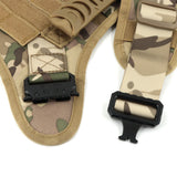 Tactical Dog Harness Leash Set for Large Dogs Military Harnesses for Training Walking Hunting Pet Vest Handle No Pull Malinois