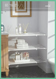 Adjustable Closet Organizer Shelf Set for Clothes ,Expandable Cabinet Divider for Dorm, Shoe Rack, Wardrobe Kitchen Storage Rack