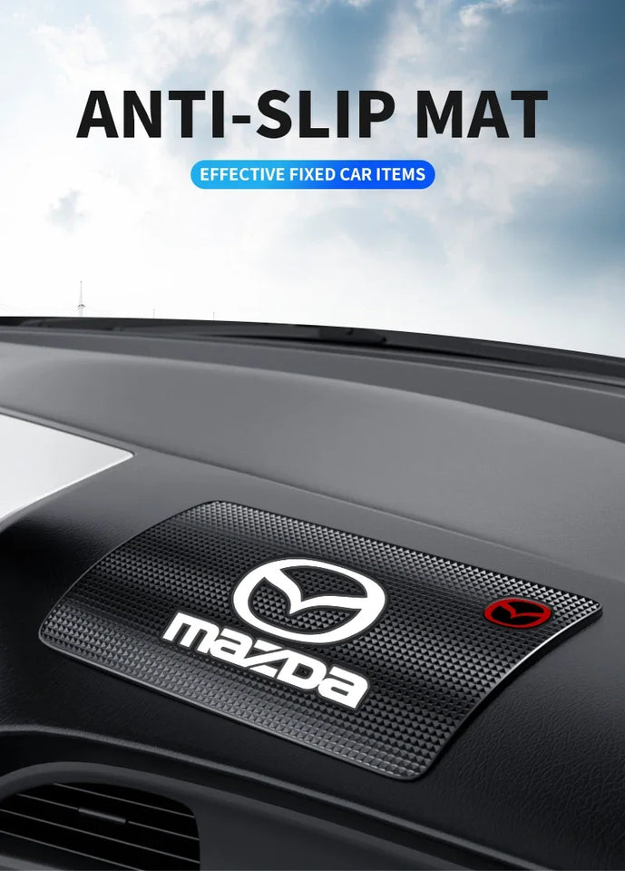 1PCS Car Anti-Slip Mat Pad Rubber Mobile Sticky Dashboard Phone Stand Non-Slip Mat For MAZDA 3 BK BL 5 CR CW 6 II GH CX-7 ER MX5