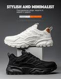 2023 Latest White Safety Shoes Sneakers Men Steel Toe Cap Work Boots Anti-smash Anti-puncture Lightweight Protective Footwear
