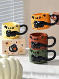 Cup Cat Stacking Cup Creative Mark Cup Drinking Cup For Guests Home Set Handle Ceramic Coffee Cup