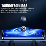 4Pcs Tempered Glass For IPhone 16 15 14 13 12 11 Pro Max Stg Screen Protector For IPhone 12 13 Mini 16E High Definition Glass