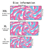 Art vortex texture Mouse Pad Computer Laptop Keyboard Pads Office Large Desk Mat Gaming Mousepad Rubber Non-Slip Cushion 900X400