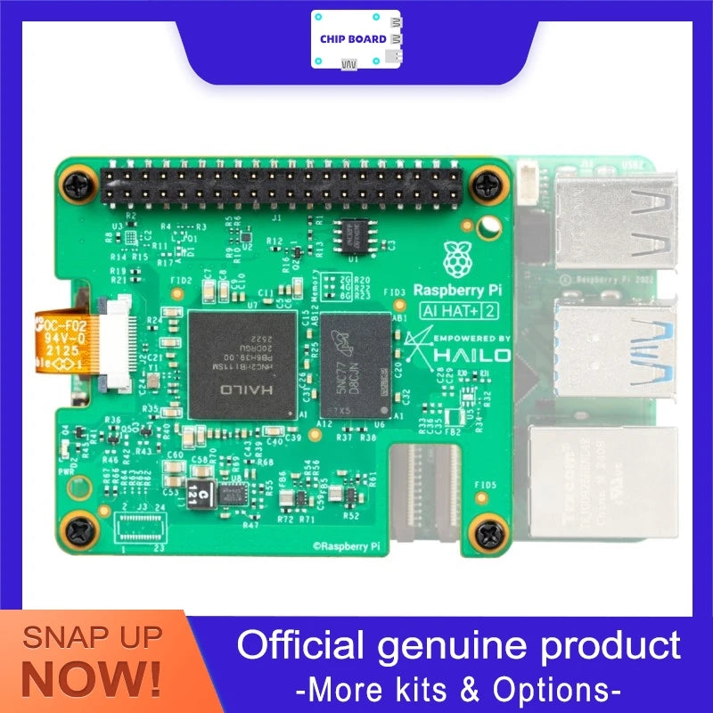Raspberry Pi AI HAT+ 2 – Enhancing Generative AI (LLM/VLM) with Hailo-10H Processing Engine