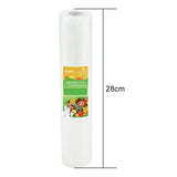 ATWFS Vacuum Bag Packaging Food Vacuum Sealer Bags for Food Storage Keep Products Fresh Bag 12/17/20/25/28cm*500cm 1 Roll
