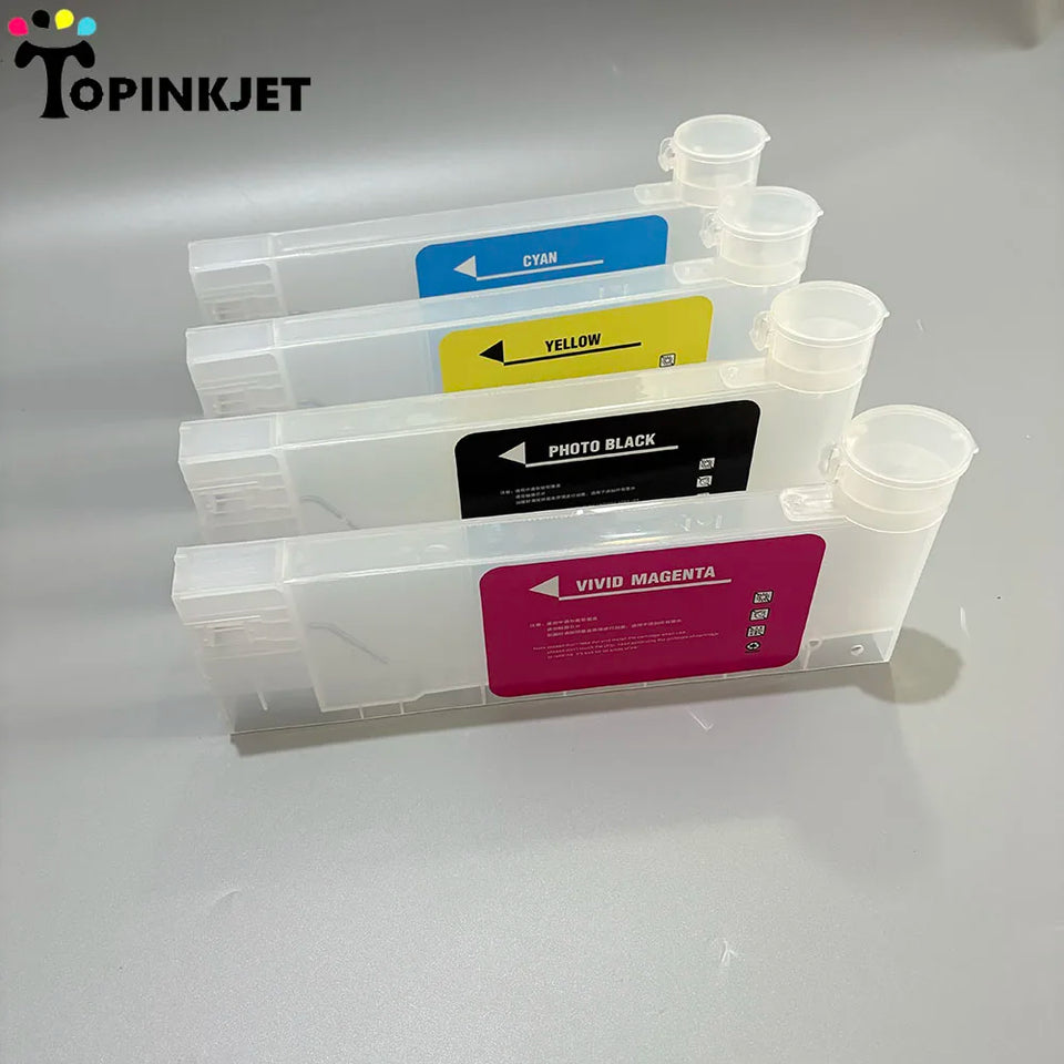 220ml Refillable Ink Cartridge With Funnel For Roland Mimaki Mutoh Large Format Printer