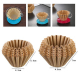 Coffee Filter Paper Single Serving Paper for Espresso Maker Dripper