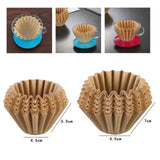 Coffee Filter Paper Single Serving Paper for Espresso Maker Dripper