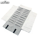 Women Luxury Jewelry Roll Storage Bag Lady Rings Earrings Necklace Organizer Portable Cloth Bags