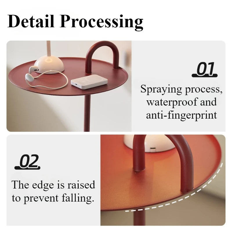 Modern Coffee Tables Living Room Round Table Bedroom Nightstand Sofa Bedside Tea Table Simple Storage Tables Home Furniture
