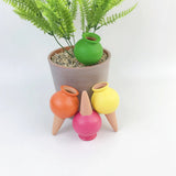 4pcs Modern Watering Device Ceramic Drip Irrigation Device Small Wine Bottle Watering Device Automatic Flower Watering Device