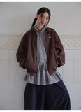Onalippa Girl Style Hooded Sweatshirt Spring Autumn New College Women Clothing Gray White Striped Long Sleeved T-shirt Base