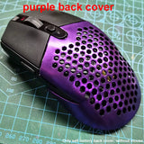 For compatible G304 G305 Magic Modified Hollow Wireless Mouse 3D Printing Shell Battery Cover Resin Nylon Back Cover Weight Loss