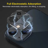 1PC Camera Len Tempered Glass For iPhone 13  For iPhone 13 14 15 16  17 Pro Max Plus Len Screen Protectors Glass Film
