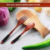Tray Spoon Pad Cooking Spatula Tableware Holder Wooden Spoon Holder Wooden Spoon Rack Household And Commercial Spoon