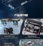 New 3385pcs Technical MOC Idea The SHIELD Helicarrier Building Blocks Bricks Model Assembling Toys for Boys Birthday Gift Set