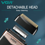 VGR Razor Electric Shaver Hair Trimmer Professional Beard Cutting Machine Foil Shaving Machine for Men V-331