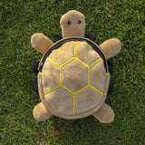 Turtle Shape Dog Snack Bag Large Capacity Pet Backpack Portable Soft Puppy School Bag Convenient Cute Puppy Carrier