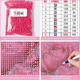 Huacan New Arrivals Diamond Painting Animal Dog Diy Full 5d Mosaic Flower Rhinestone Pictures at Home Decor Craft Kit
