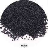 Golden 15/0 Japanese Seedbeads 1.5mm Uniform Metallic Bronze Round Spacer Glass Beads For DIY Jewelry Making Garments Accessory