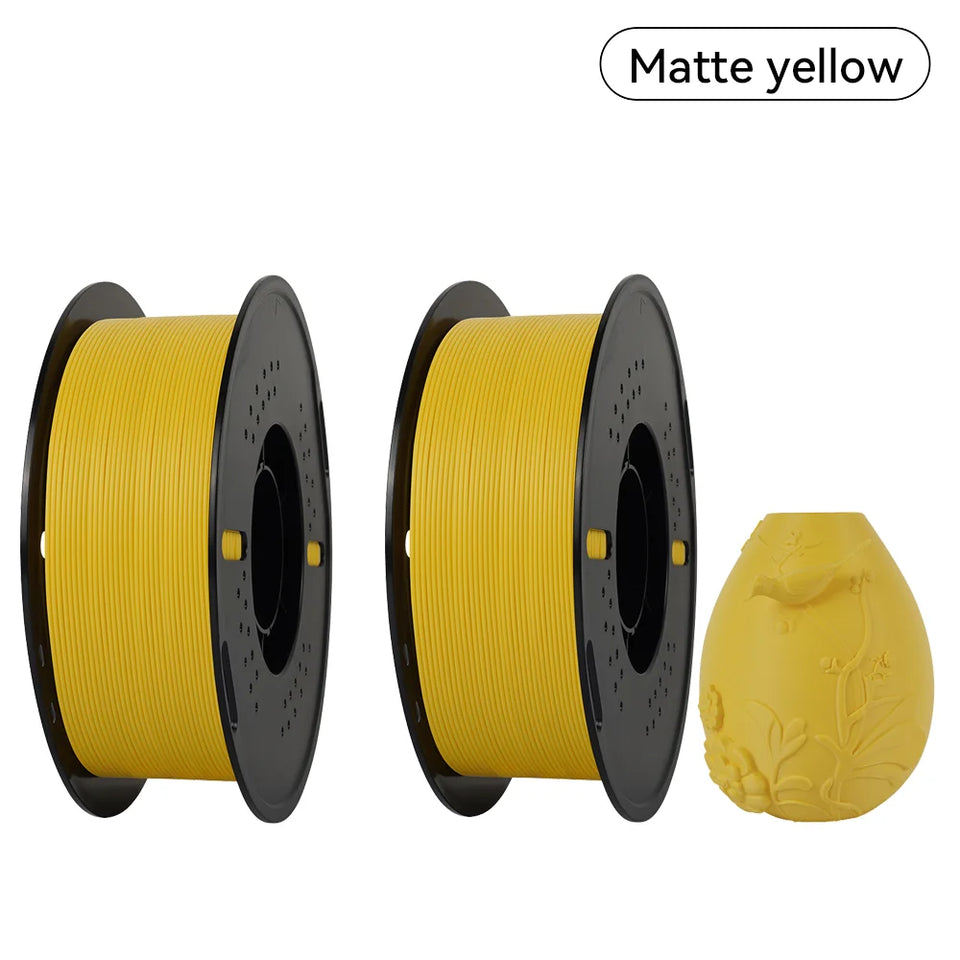 KINGROON 3D Printer Filament PLA Matte Filament 1.75mm 1KG 2KG 3KG High Precision No Bubbles 3D Printer Materials