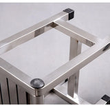 Simple Stainless Steel Stool Multi Functional Furniture Shoe Changing Stools Bath Footstool Portable Fishing Bench 걸상