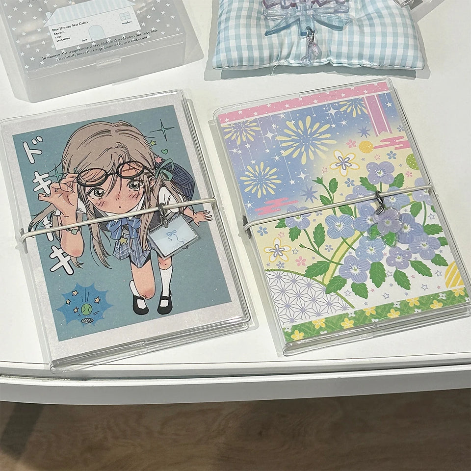 Cute A6 Notebook Kawaii Notepad Planner Notebook Journal Book Portable Ins Style Message Diary Original Design