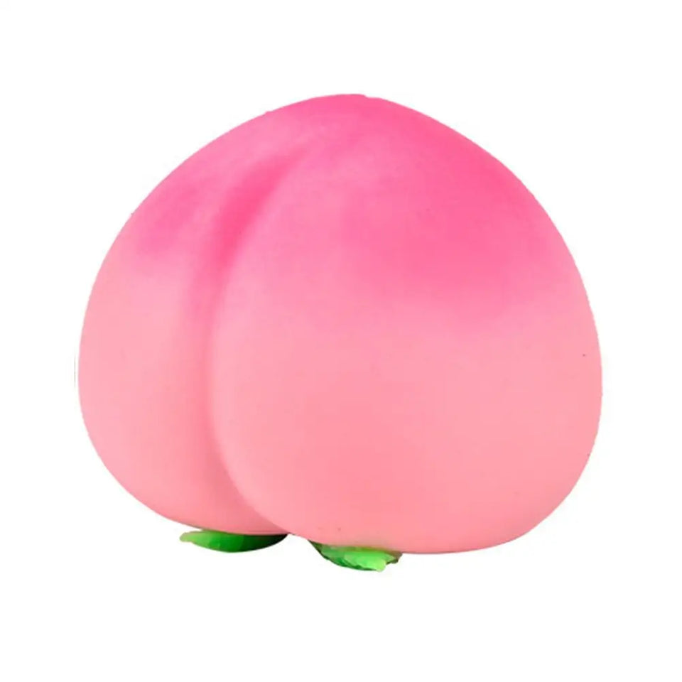 Peach stress-relieving toys – Slow Rising Stress Relief for Kids & Adults, Squeeze Anti-Anxiety Sensory Fidget Toy