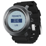 NORTH EDG APACHE-D Men's Digital Free Dive Watch Outdoor Sport Watches Altitude Barometer Compass World Time Waterproof 100M