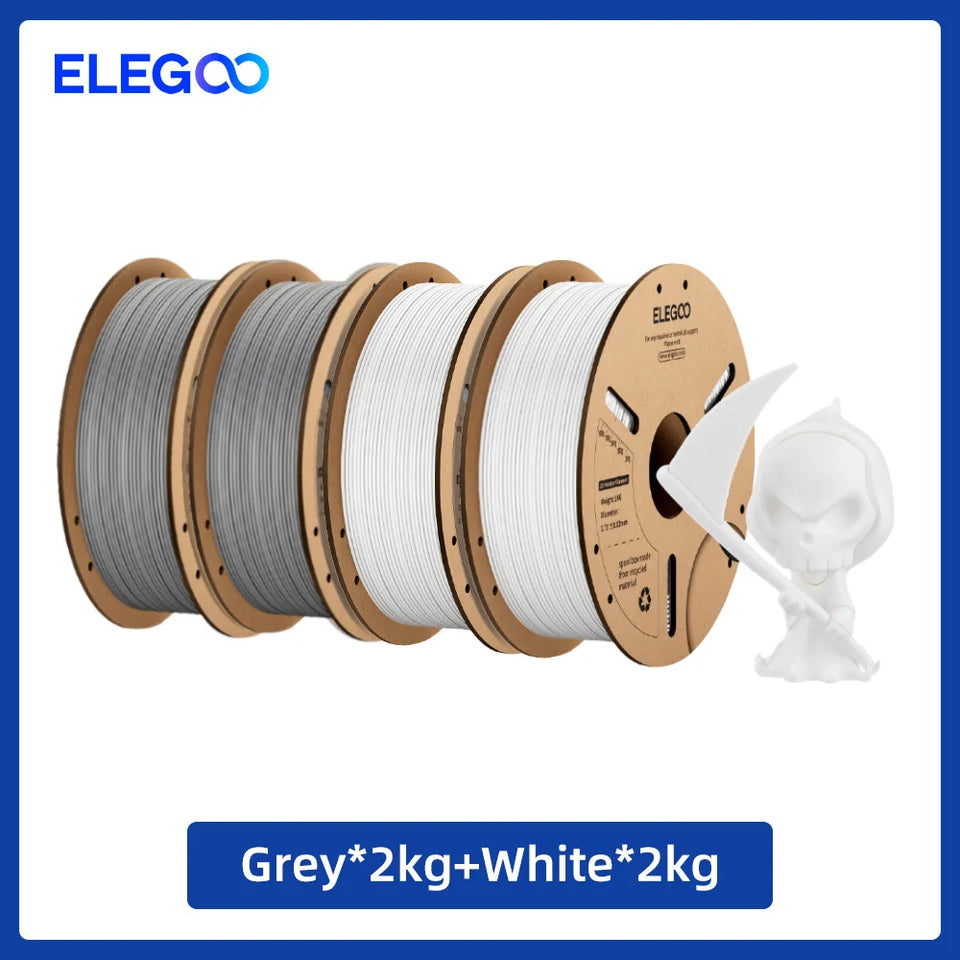 ELEGOO PLA Filament 10KG 1.75mm Plastic 3D PLA for 3D Printer Filament for FDM 3D Printer Elegoo