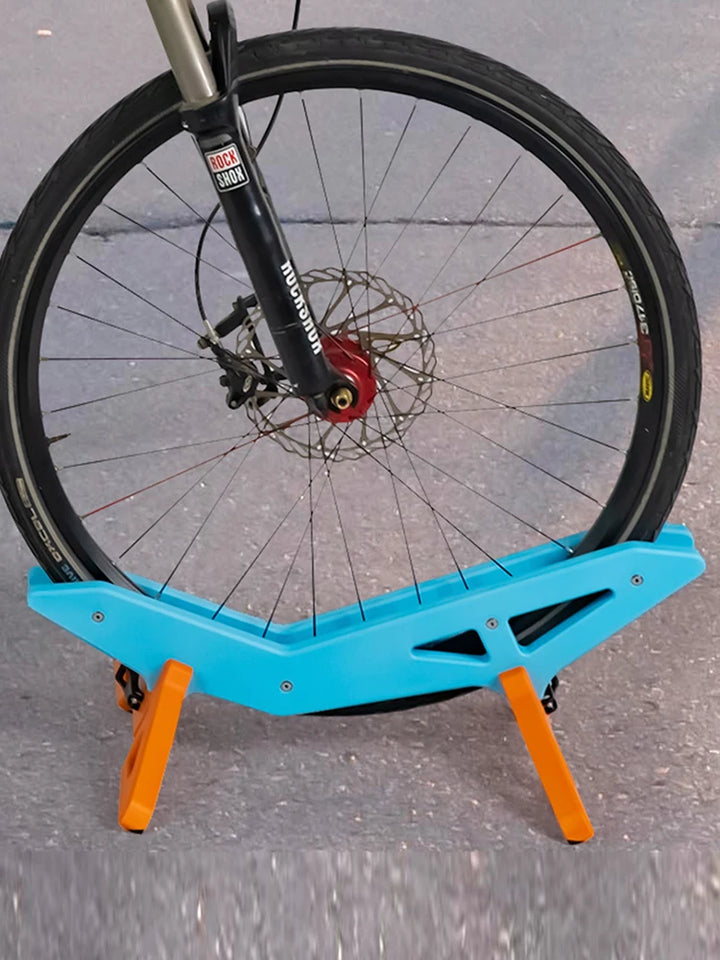 Floor Bicycle Stands Adjustable Bike Floor Kickstand Anti-Slip Bike Parking Stand Bike Display Shelf Cycling Accessories