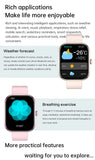 2026 New Smart Watches Women Full Touch Screen Bluetooth Call Waterproof Sport Fitness Tracker Lady Watches Smartwatch For Men