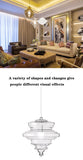 La Scala pendant lamp Modern Simple revolving glass light fixture Bar Dining Room Lamp Art Lighting Coffee bedroom bedside light