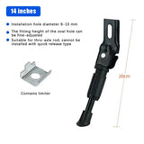 Kids Bike Kickstand Parking Stand Foot Brace Children Bicycle Side Support 12/14/16/18/20 Inch Foot Riding Accessories