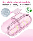 Pill Organizer, Pill Box 7 Day Am & Pm Pill Organizer 7 Days,Weekly Pill Case 2 Times a Day,Medicine Organizer for Travel