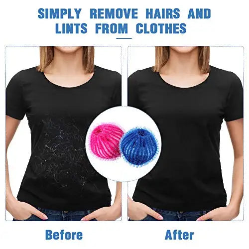 Pet Hair Remover for Laundry, Dryer Balls, Reusable Washing Machine, Hair Catcher, Lint Remover, Dog, Cat,Quitapelos Mascota
