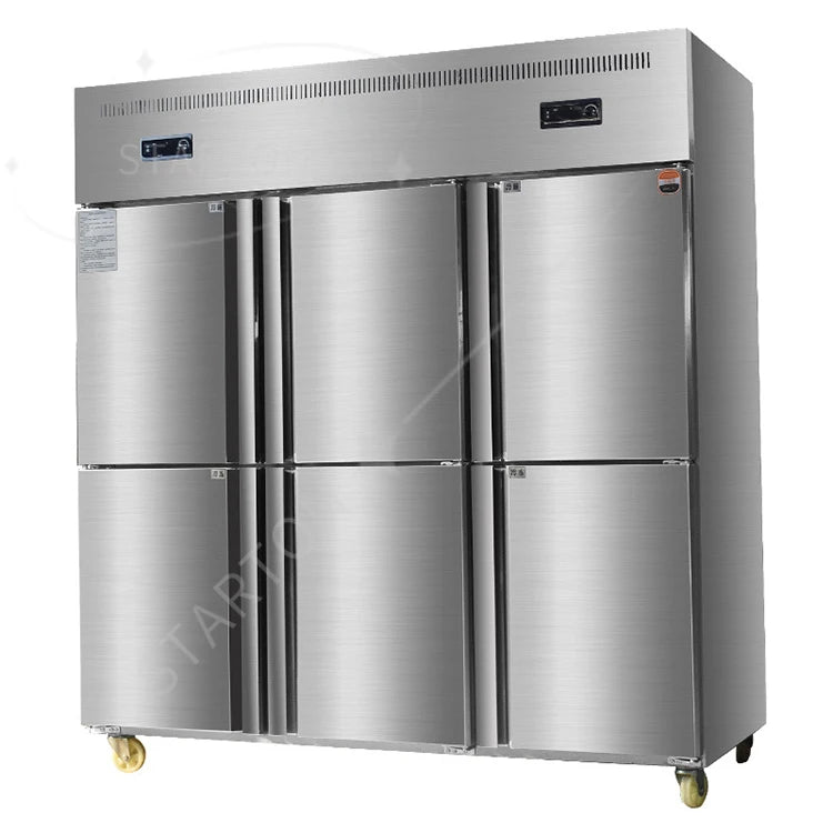 Restaurant Equipment Upright Chiller Commercial Refrigerator and Freezer Hotel Restaurant Hotel Kitchen Freezer Fridge