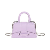 Women Mini Handbag Korean Style Chic Solid Texture Chain Crossbody Bag Ladies Summer High-Grade New Lipstick Commuter Bags