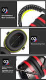 SNR Foldable Ear Defenders Noise Reduction Safety Earmuffs for Kids & Adults Ideal for Studying Sleeping Working & Shooting
