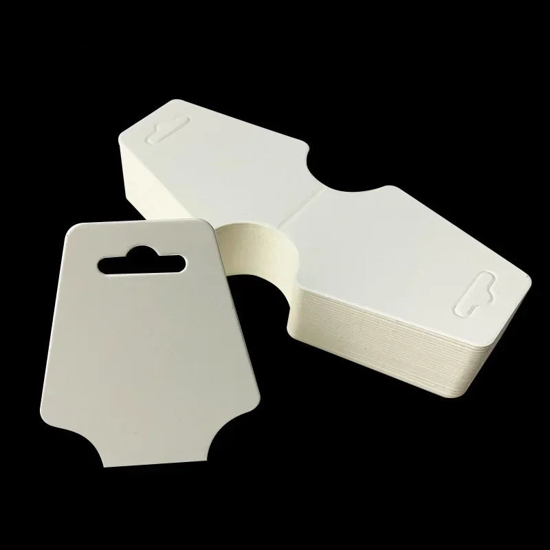 Jewelry Earrings Packaging Card Necklace Blank Jewelry Card Paper Earrings Paper Card Bow Storage