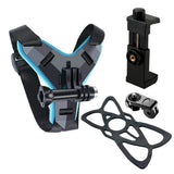 Motorcycle Helmet Phone Stand Mount Holder For GoPro Hero 12 10 9 8 7 Action Sports Camera Holder Motorcycle Camera Mobile Phone