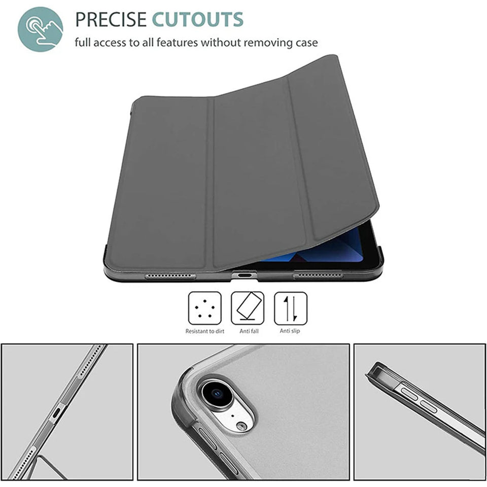Tablet Case for iPad Mini A17 Pro 2024 Funda Mini 6 2021 Pro 12.9 5th 6th Generation M2 11 Smart Cover for iPad 10th Gen. 10.9