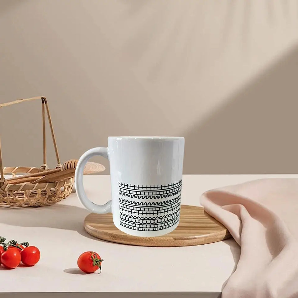 Ceramic Kitchen Hidden Message Coffee Mugunique Gift for Work Bestie & Modern Coffee Lover Accessories Message Coffee Mug