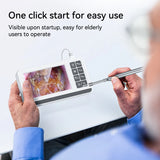 Ear Otoscope With 6LED Lights 3.9mm Ultra-Thin 1080PHD Smart Visual Ear Camera Digital Otoscope for Kids and Adults