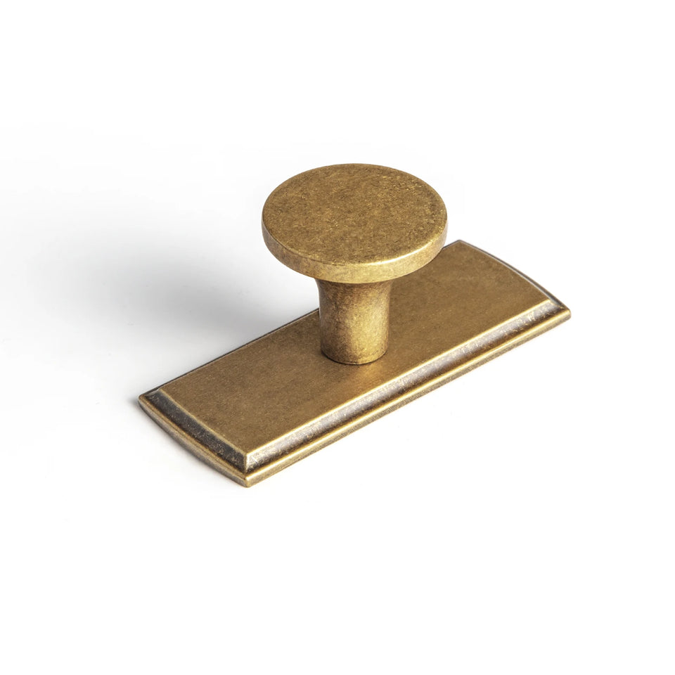 Antique Brass Cabinet Knobs Drawer Handles Zinc Alloy Pulls Mid-Century Modern Hardware for Kitchen and Bathroom Cupboard