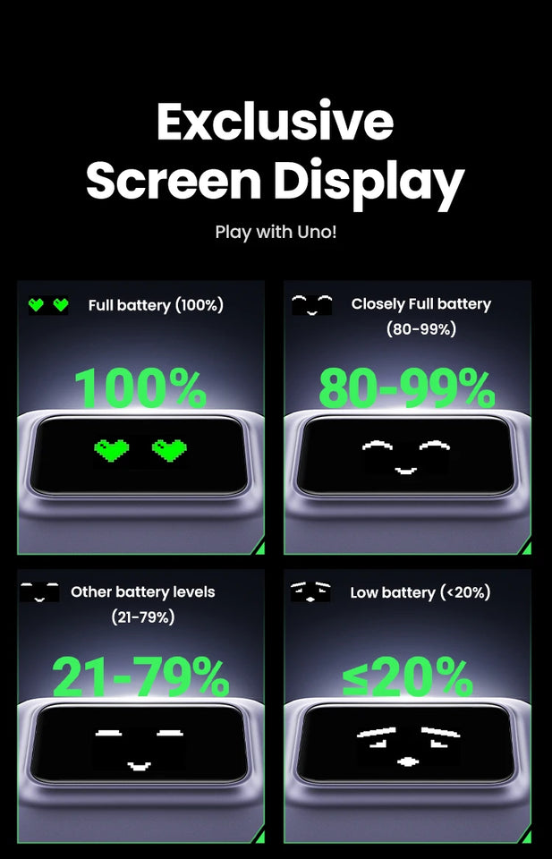 UGREEN 20W 10000mAh Power Bank Magnetic Wireless Fast Charging PowerBank for MagSafe for iPhone 16 Pro Portable External Battery